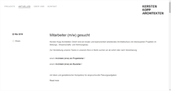 Desktop Screenshot of kersten-kopp.de